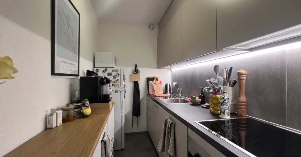 À louer - joli studio avec balcon à Aproz