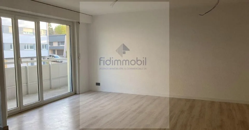 Appartement de 3,5 pièces entièrement rénové dans quartier calme