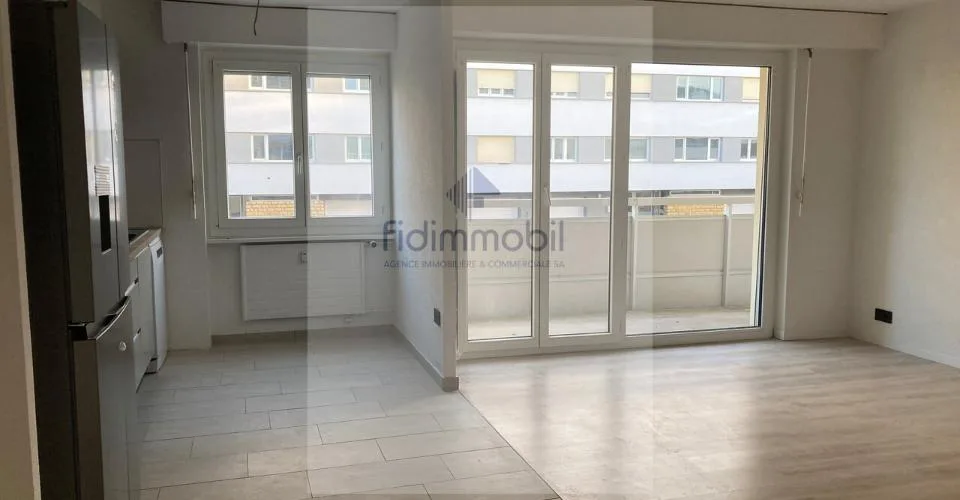 Appartement de 3,5 pièces entièrement rénové dans quartier calme