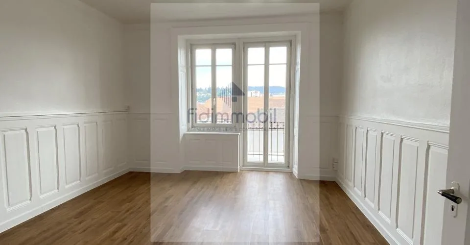 Magnifique appartement de 3 pièces, entièrement rénové – photo 2 sur 9