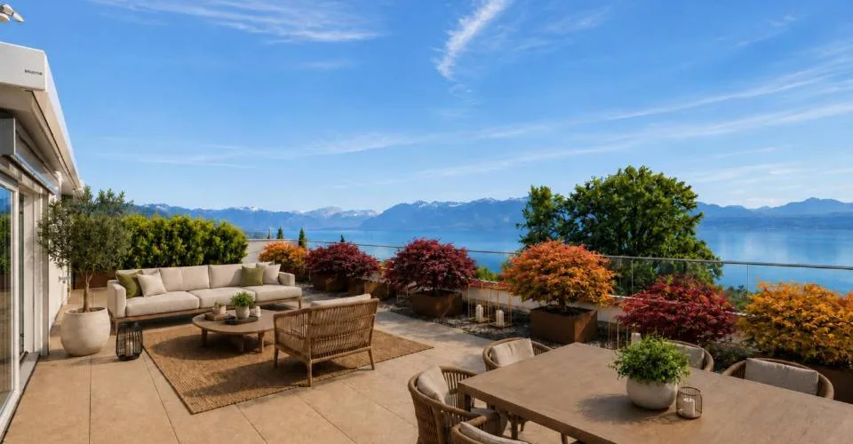 Exceptional attic with a magnificent view of the lake – photo 2 of 23