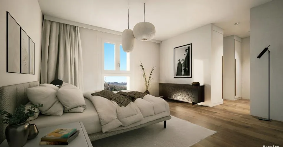 4.5 Zimmer Wohnung in Corminboeuf – foto 9 di 10