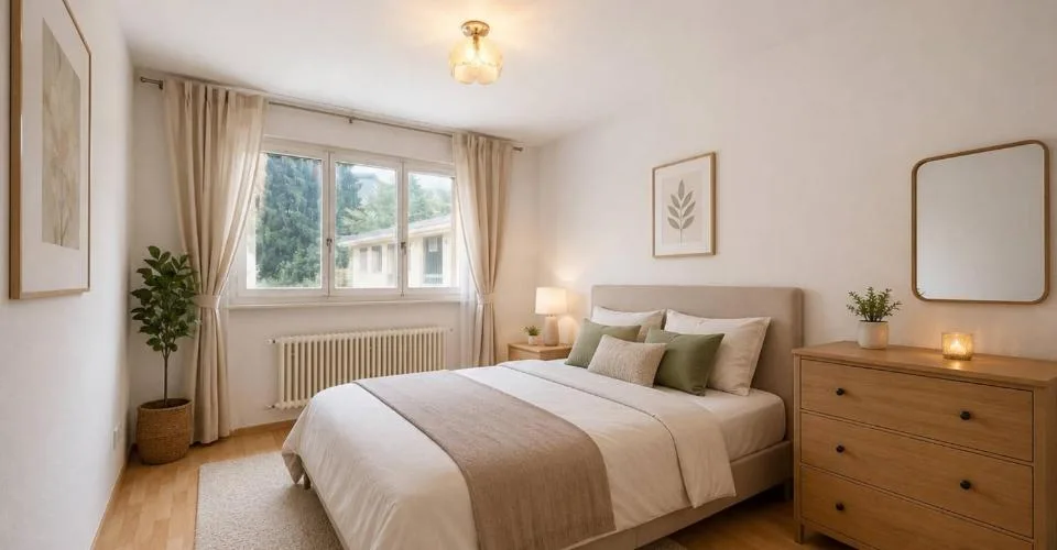 Auf der letzten Etage, 3.5-Zimmer-Wohnung mit Seeblick – Foto 9 von 18