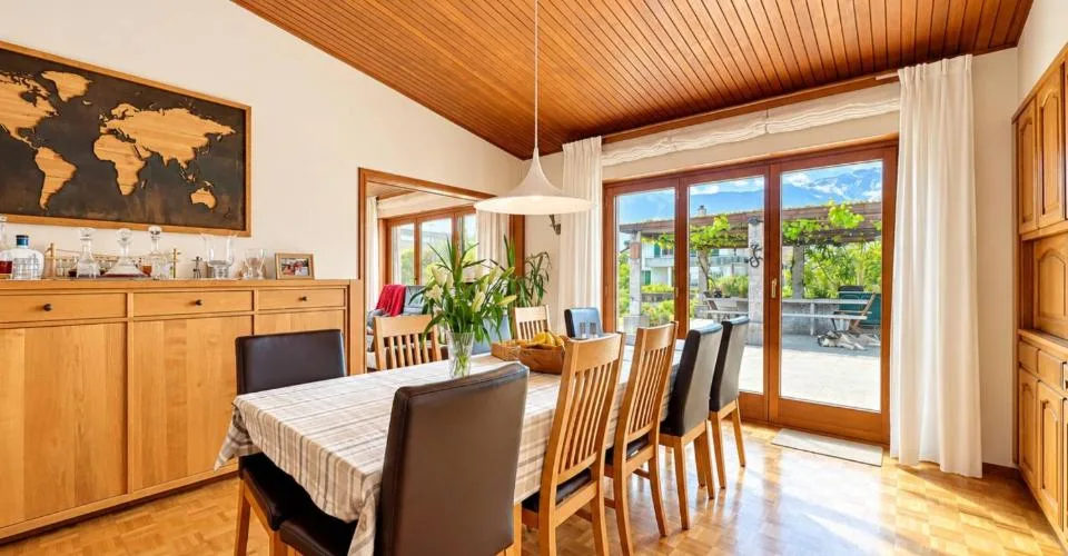 Schöne und große Villa mit atemberaubendem Blick auf die Dents du Midi – Foto 7 von 26