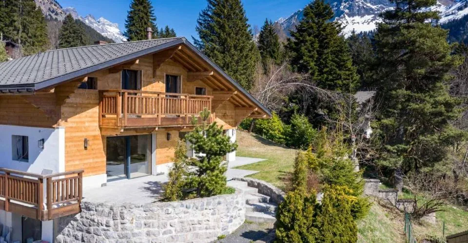 Chalet der Superlative mit Panoramablick auf die Dents du Midi – Foto 1 von 14