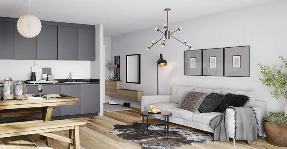 3.5 Zimmer Wohnung, 1936 Verbier