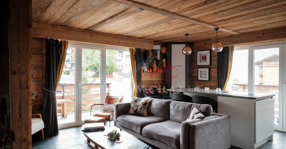 Appartement Alpin de Charme à Deux Pas des Pistes