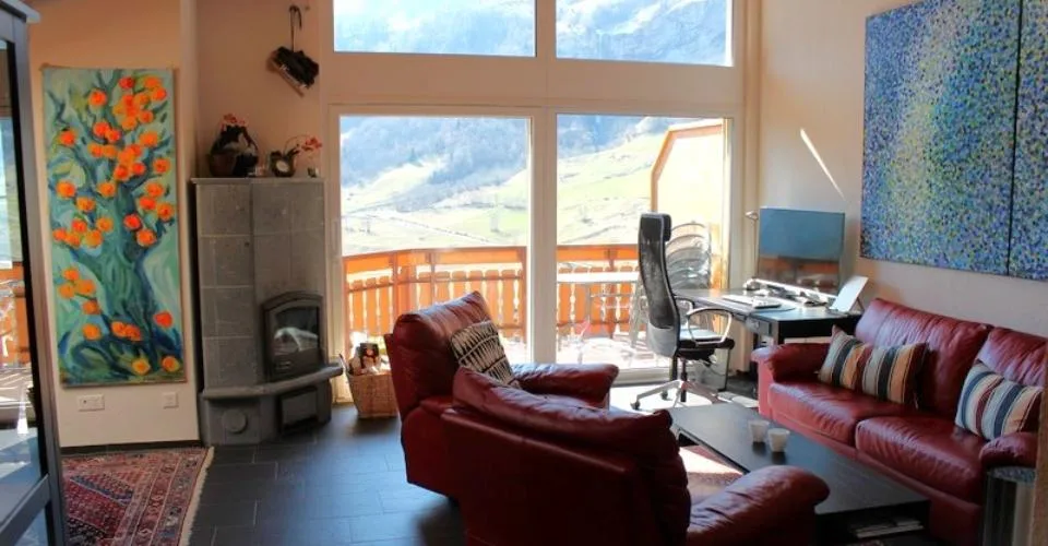 3.5 Zimmer Attikawohnung in Leukerbad – Foto 2 von 22