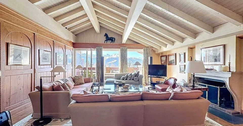 Wohnung mit 6.5 Zimmern im Dachgeschoss mit Blick auf den Golf und superber Aussicht + Studio – Foto 7 von 25