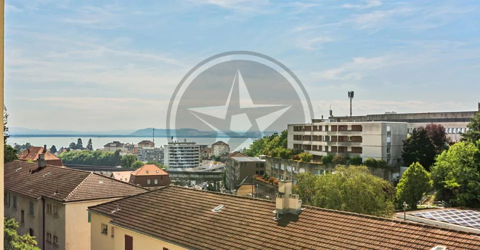 3,5 PIÈCES AVEC BALCON, VUE LAC ET GARAGE – RÉSERVÉ AUX INVESTISSEURS – Foto 2 von 26