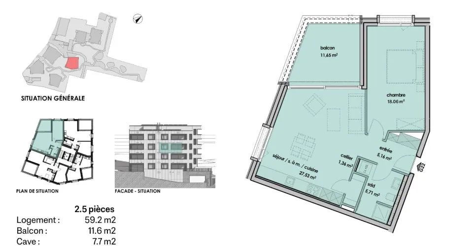 Appartamento di 2,5 locali al 2° piano – foto 12 di 12