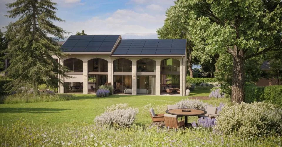 Außergewöhnliche zeitgenössische Villa mit großem Garten im Herzen von Anières – Foto 3 von 14
