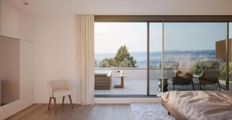 Außergewöhnliche zeitgenössische Villa mit großem Garten im Herzen von Anières – Foto 10 von 14