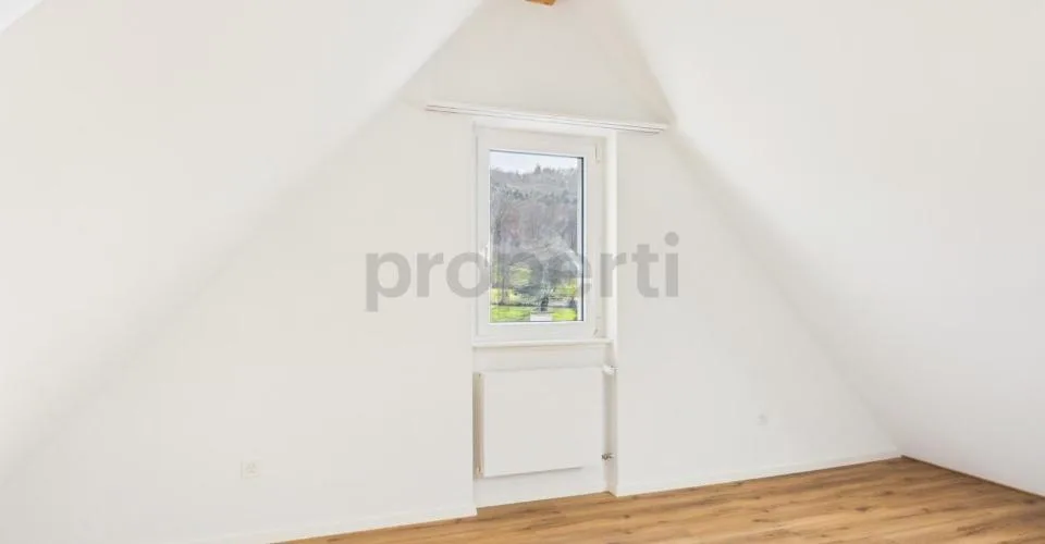 Charmante 4-Zimmer-Maisonette-Wohnung mit Dachgeschoss-Charme in Feuerthalen