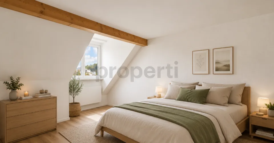 Charmante 4-Zimmer-Maisonette-Wohnung mit Dachgeschoss-Charme in Feuerthalen