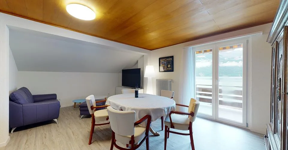 Magnifique appartement à Gersau, vue sur le lac des Quatres Cantons