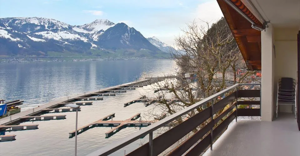 Magnifique appartement à Gersau, vue sur le lac des Quatres Cantons