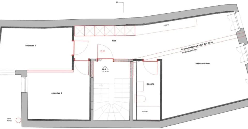 Magnifique appartement de 3,5 pièces - Neuveville 52 - Fribourg