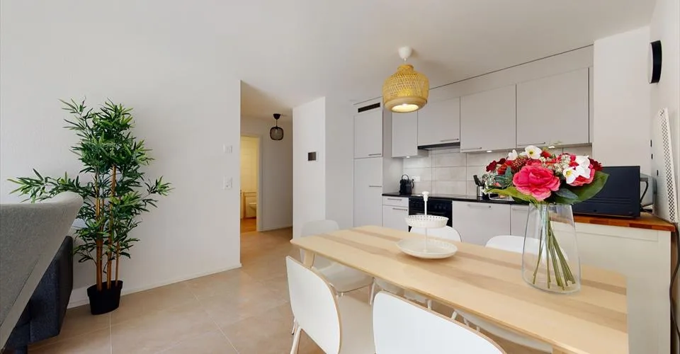 Bel appartement 1 chambre à 10min de Payerne, entièrement équipé