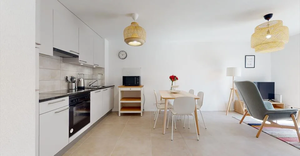 Bel appartement 1 chambre à 10min de Payerne, entièrement équipé