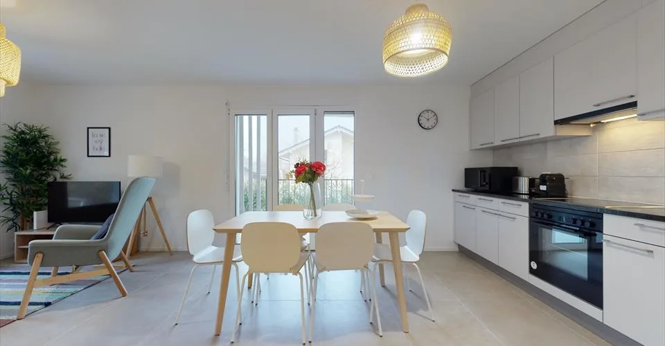 Bel appartement 2 chambres à 10min de Payerne, entièrement équipé