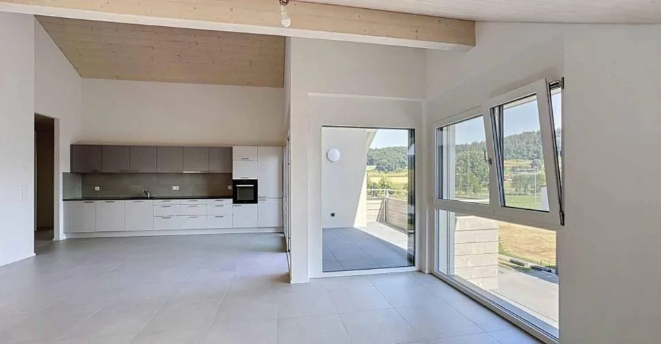 Appartement neuf de 4.5 pièces dans les combles