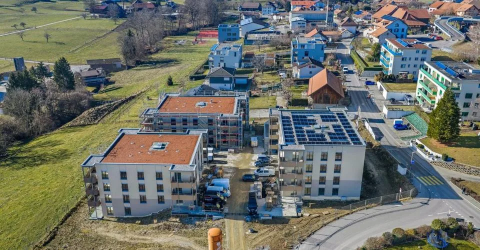 Appartements neufs de 2.5 pièces à Cottens !