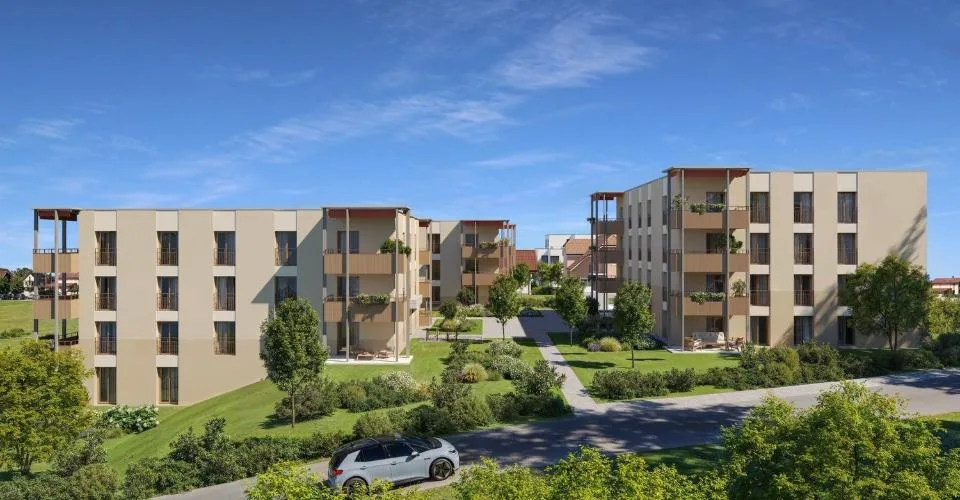 Appartements neufs de 2.5 pièces à Cottens !