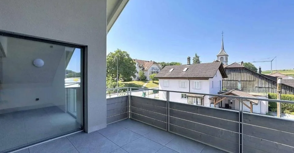 Appartement neuf de 3.5 pièces dans les combles