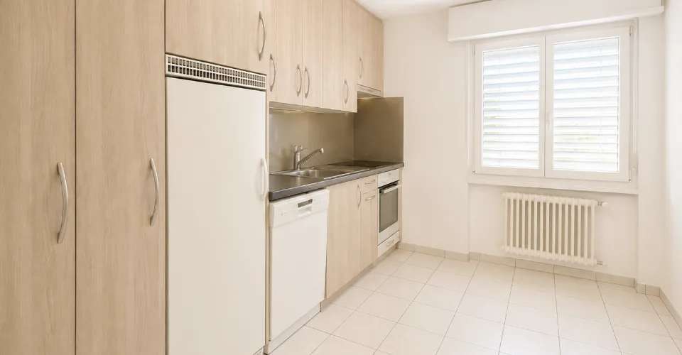 Appartement de 4.5 pièces sis au rez-de-chaussée avec conciergerie