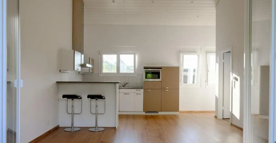 Charmante 2.5-Zimmer-Wohnung mit Aussicht ins Grüne in Aesch BL