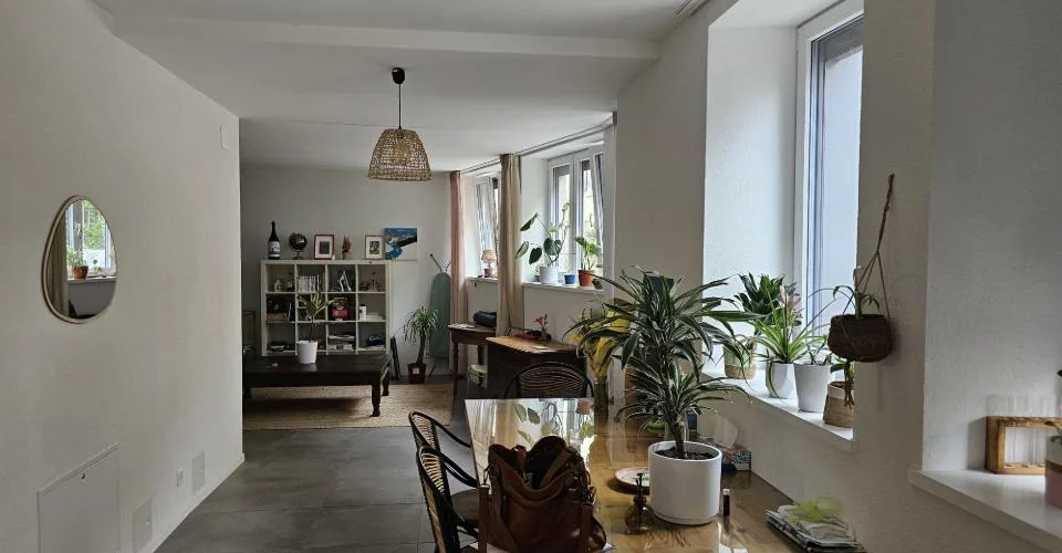 Logement de 3.5 pièces de 125 m2, esprit loft, de plain-pied