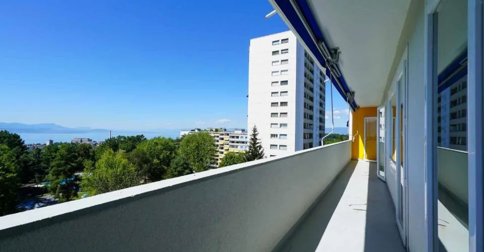 Sublime appartement de 3.0 pièces de 98m2 avec vue sur le lac