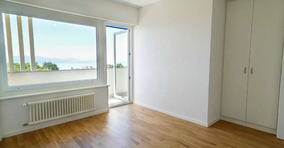 Sublime appartement de 3.0 pièces de 98m2 avec vue sur le lac