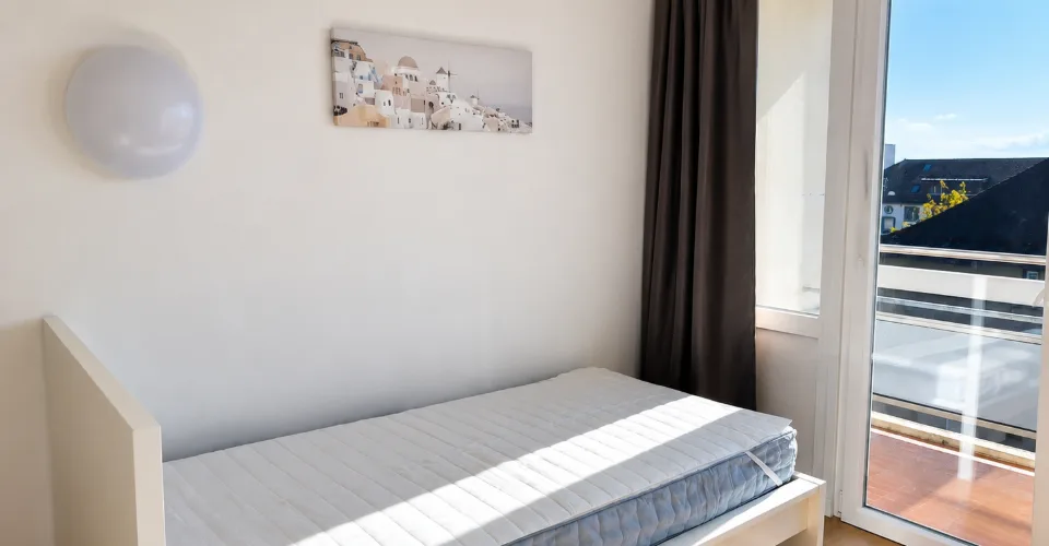Studio meublé avec balcon – CHF 1’670.–/mois