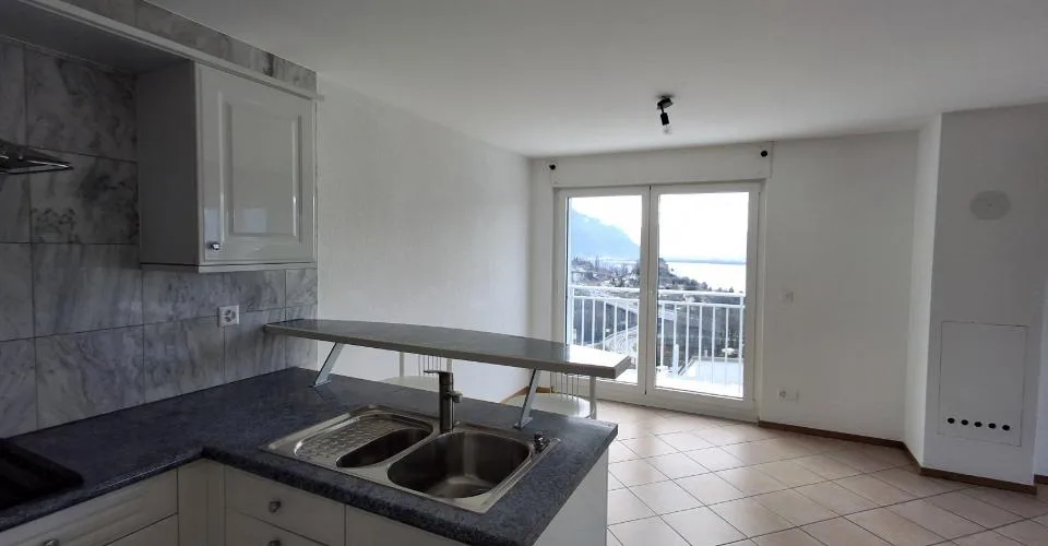 Charmant duplex avec terrasse et vue sur le lac