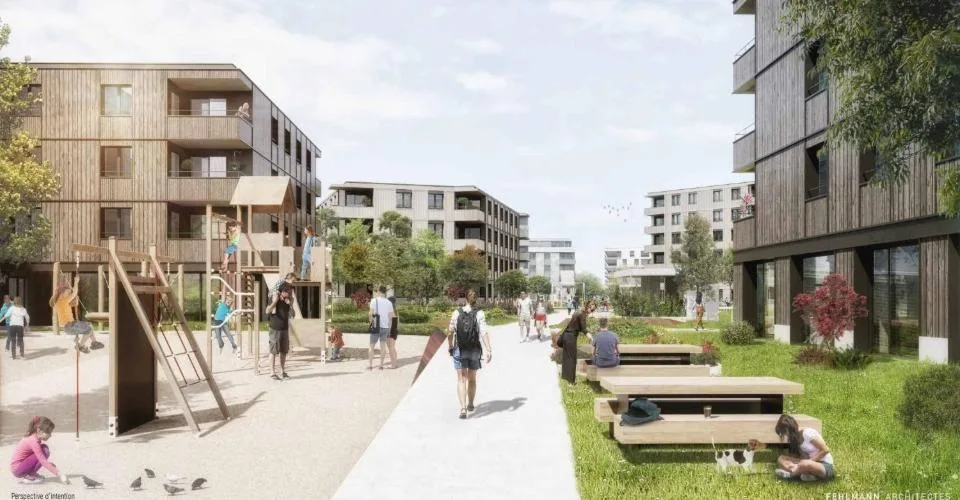 Quartier Gruvatiez - 6.6 pièces