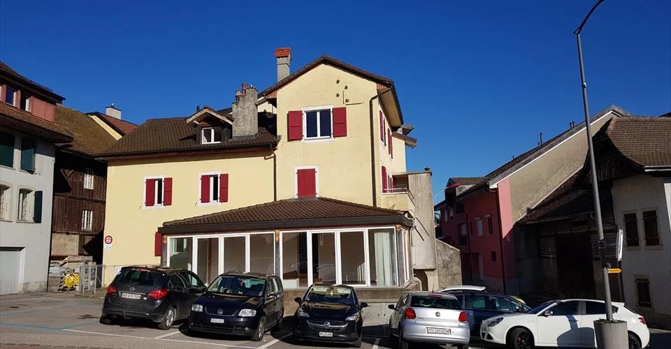 Lucens, grand 3 pièces avec veranda et terrasse avec conciergerie
