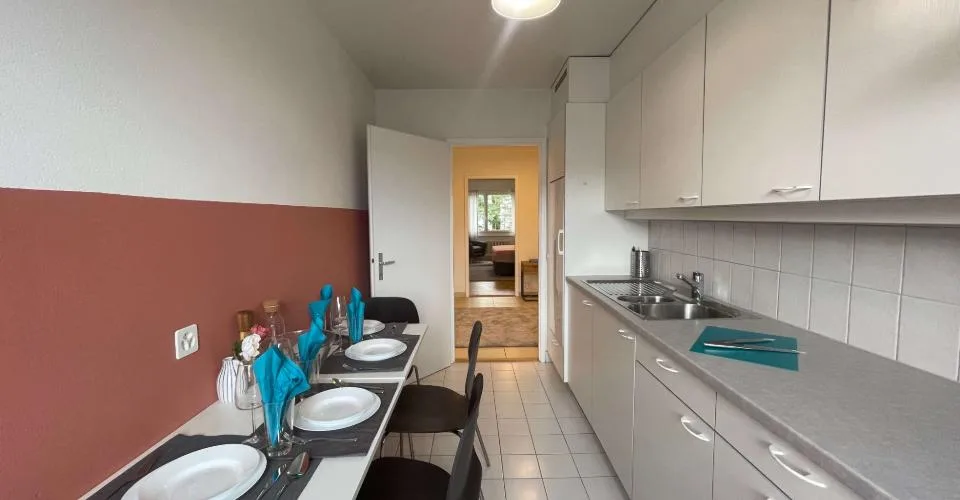 Vue dégagée au centre de Lausanne