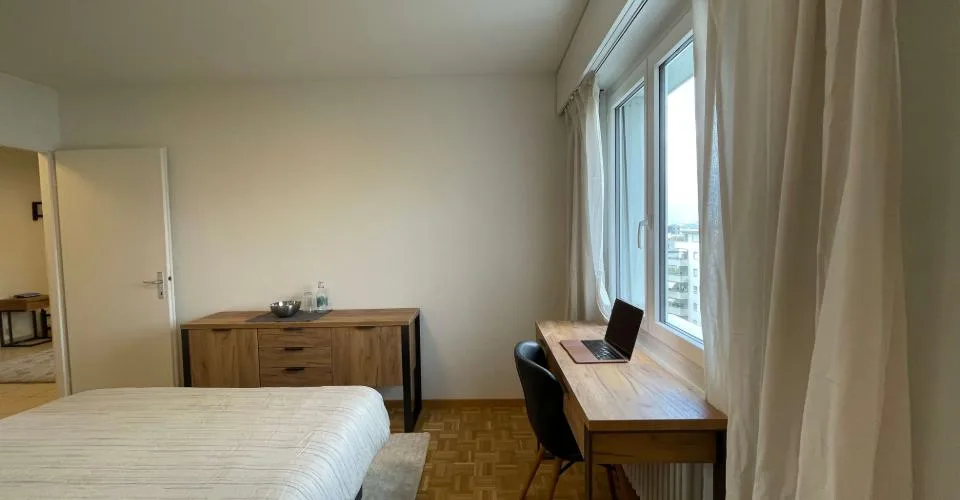 Vue dégagée au centre de Lausanne