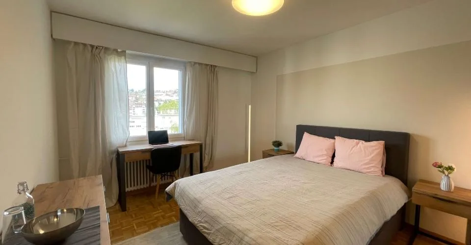 Vue dégagée au centre de Lausanne