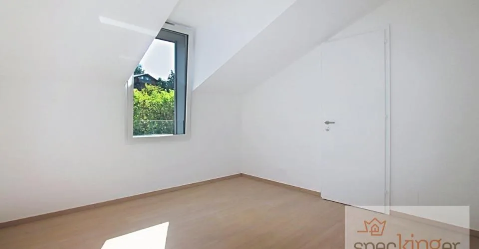 Lumineux appartement de 5,5 pièces, terrasse, très belle vue lac