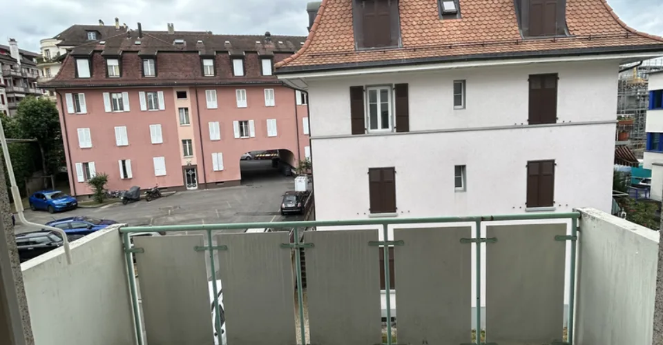 2.5 pièces à deux pas du métro sous-gare à Lausanne !!