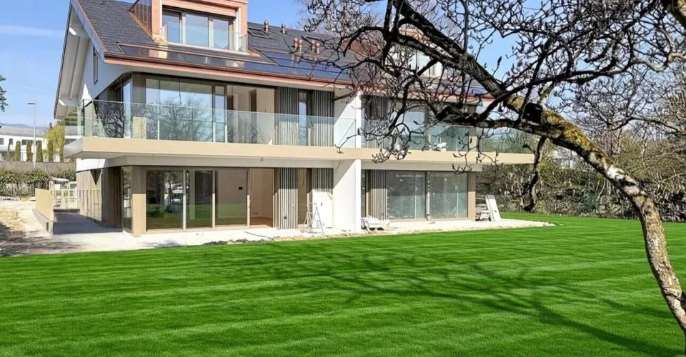 Founex : magnifique villa jumelle neuve à deux pas du lac