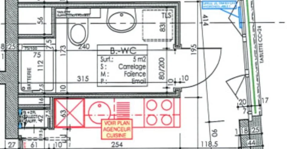 Appartement neuf de 2 pièces au 2ème étage