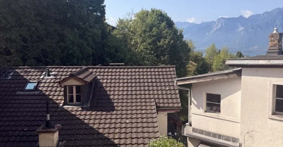 Charmant appartement de 1 pièce au 1er étage à Montreux