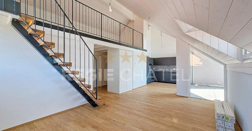 Appartement 3,5 pièces au dernier étage avec mezzanine