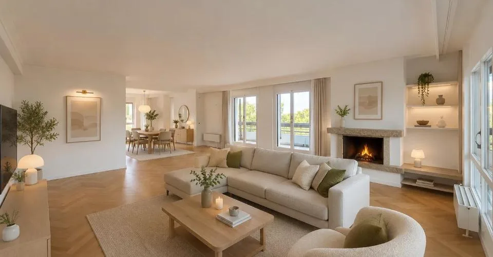 Magnifique appartement en duplex de 6 pièces ? Vue panoramique lac et