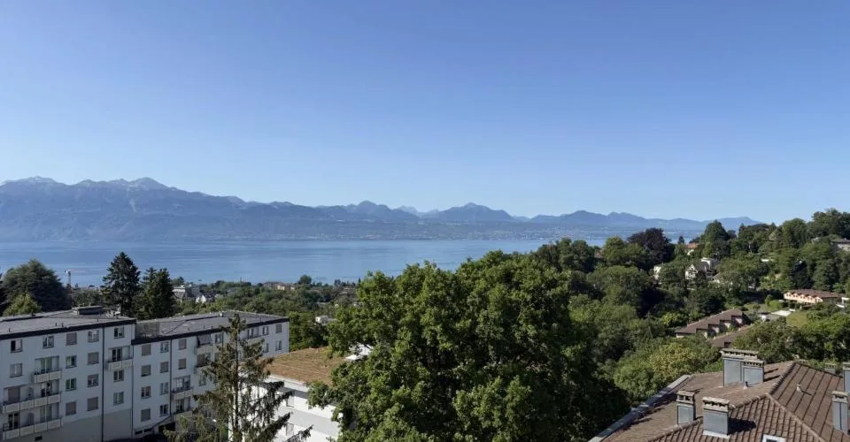 Magnifique appartement en duplex de 6 pièces ? Vue panoramique lac et