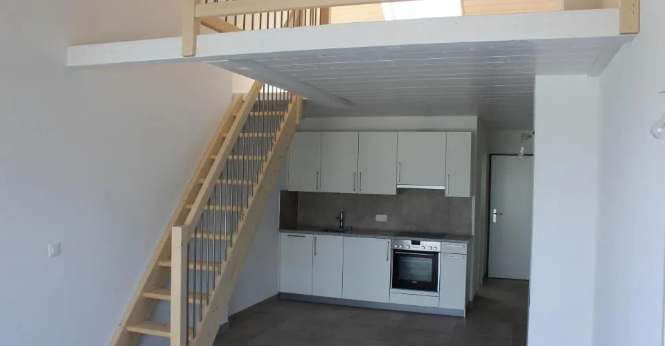 Bex : charmant studio avec vue imprenable